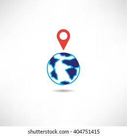 mark on the map icon