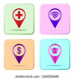 Mark point of Locations