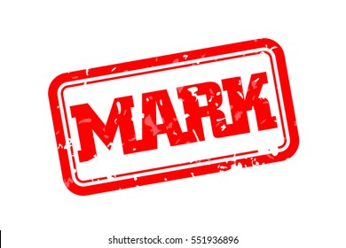 Mark rubber stamp vector illustration