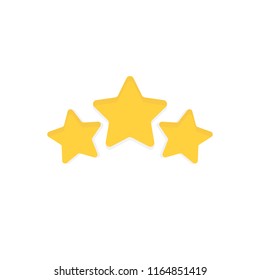 Mark Stars. Vector Flat design