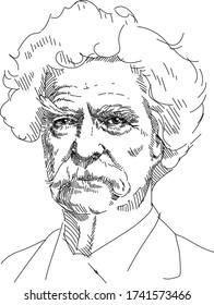 Mark Twain - American writer, journalist and public figure