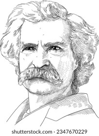 Mark Twain - American writer, journalist and public figure	