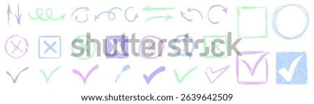 Mark with wrong red x symbol checkbox background element paint pencil doodle tick texture grunge square correct png icon true black vote sign brush checkmark sketch design


