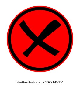 The mark is wrong.Vector image