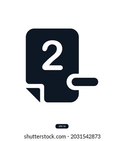 mark_2-. icon. Education sign and symbol icons. Vector line icons for your digital or print projects. Vector illustration.
