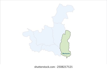 Markacho map-01, Kodarma District, Jharkhand state, Republic of India, Government of Jharkhand, Indian territory, Eastern India, politics, village, tourism