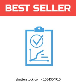 Marked Checklist Icon. Check Mark icon. Compliance Vector Sign. Schedule of income