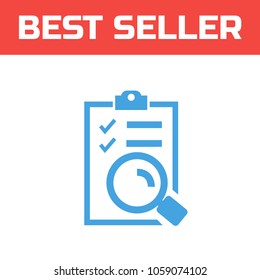 Marked Checklist Icon. Check Mark icon. Compliance Vector Sign.