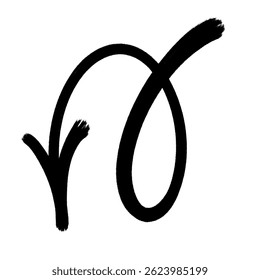 marker arrow graffiti style element