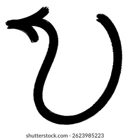 marker arrow graffiti style element