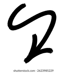 marker arrow graffiti style element