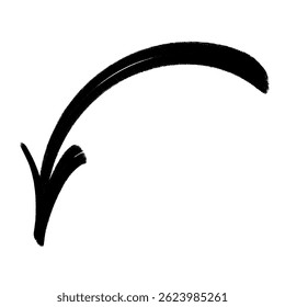 marker arrow graffiti style element