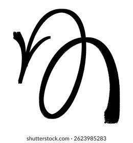 marker arrow graffiti style element