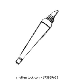Marker draw utensil