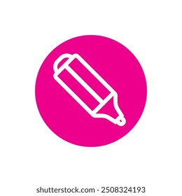 Marker flat icon illustration element design