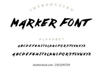 Marker Font BRUSH Signature Font Calligraphy Logotype Script Brush Font Type Font lettering handwritten