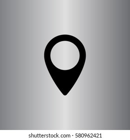 Marker icon, cursor vector illustration