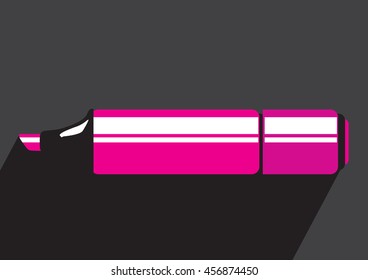 marker Icon flat design style