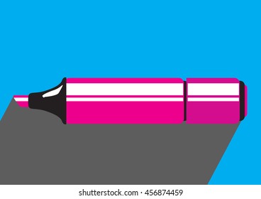 marker Icon flat design style