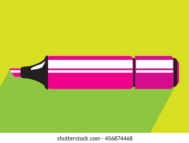 marker Icon flat design style