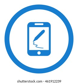 marker Icon, flat design style