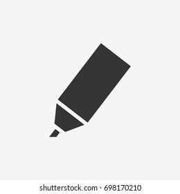 Marker icon illustration isolated vector sign symbol