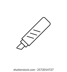Marker icon in liner stroke style