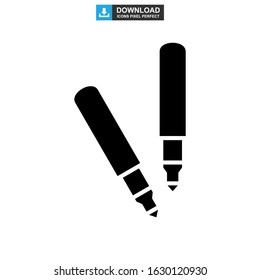 the marker icon or logo isolated sign symbol vector illustration - high quality black style vector icons

