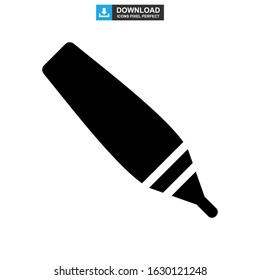 the marker icon or logo isolated sign symbol vector illustration - high quality black style vector icons
