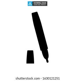 the marker icon or logo isolated sign symbol vector illustration - high quality black style vector icons
