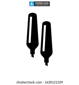 the marker icon or logo isolated sign symbol vector illustration - high quality black style vector icons

