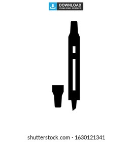 the marker icon or logo isolated sign symbol vector illustration - high quality black style vector icons
