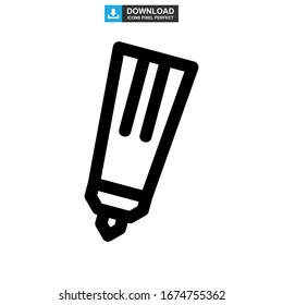 marker icon or logo isolated sign symbol vector illustration - high quality black style vector icons
