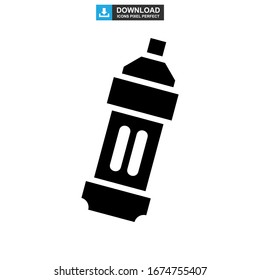icono de marcador o logotipo símbolo de signo aislado ilustración vectorial - iconos vectoriales de estilo negro de alta calidad
