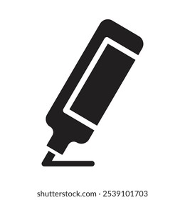 Marker icon logo sign set vector outline
