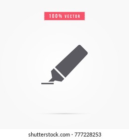 Marker icon. office item