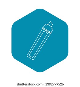 Marker icon. Outline illustration of marker vector icon for web