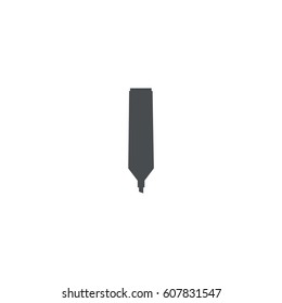 marker icon. sign design