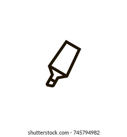 marker icon. sign design
