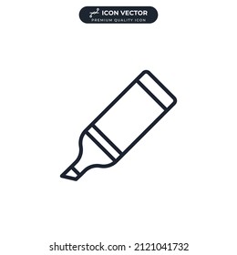Marker icon symbol template for graphic and web design collection logo vector illustration