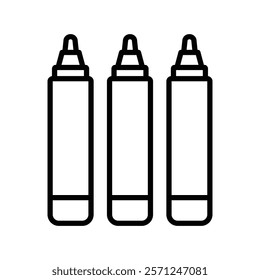 marker icon vector design template simple and clean
