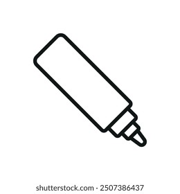 Plantillas de diseño de Vector de icono de marcador gráfico de concepto simple y moderno