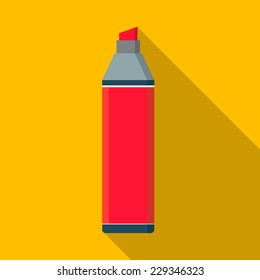 Marker icon. Vector illustration