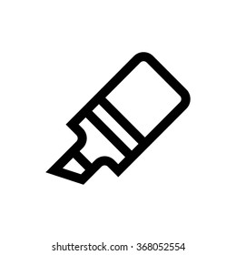 Marker line icon. Pixel perfect fully editable vector icon suitable for websites, info graphics and print media.