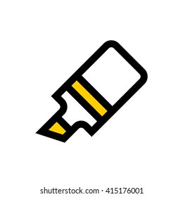 Marker line icon. Pixel perfect fully editable vector icon suitable for websites, info graphics and print media.