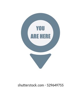Marker location icon