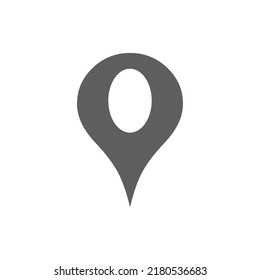 Iconos de ubicación del marcador   ilustración de diseño plano