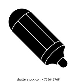 marker pen flat icon