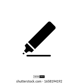 marker pen icon, design inspiration vector template for interface and any purpose