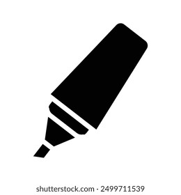 Icono de pluma de marcador ilustración de diseño de Vector gratis